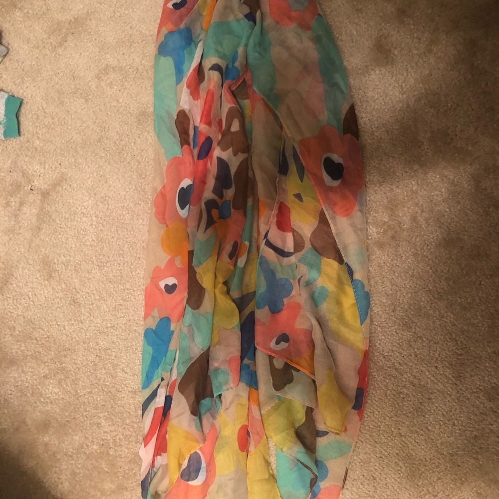 Francesca’s Colorful scarf